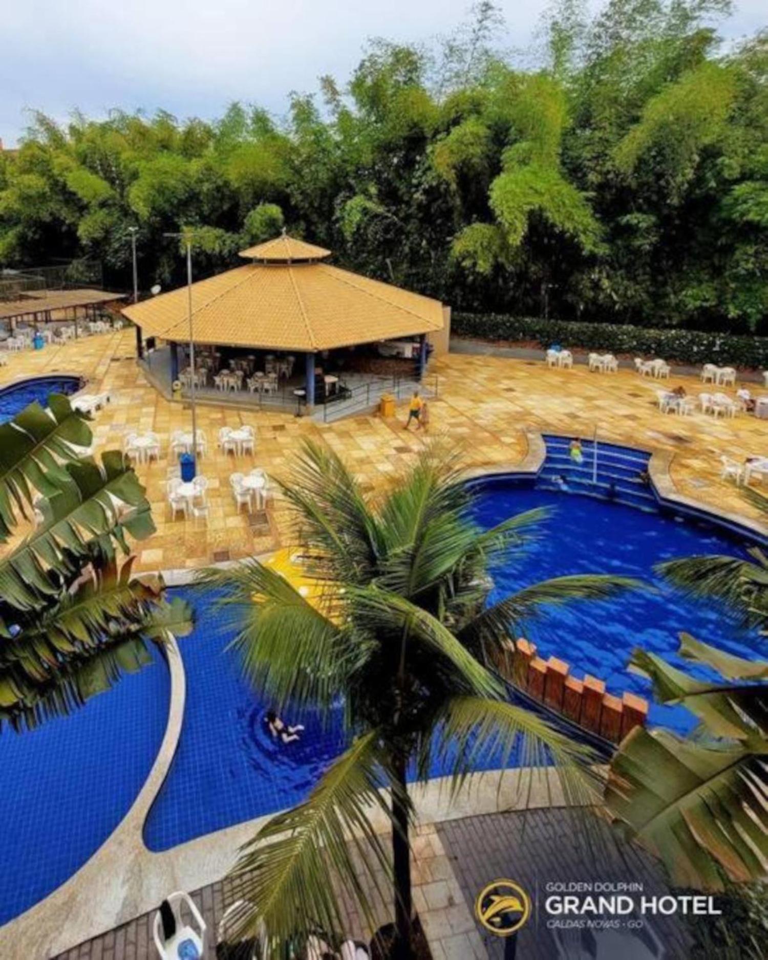 Caldas Novas, Golden Dolphin Grand Hotel, Quarto Sala Cozinha Aconchegante, Ap 361 Zewnętrze zdjęcie