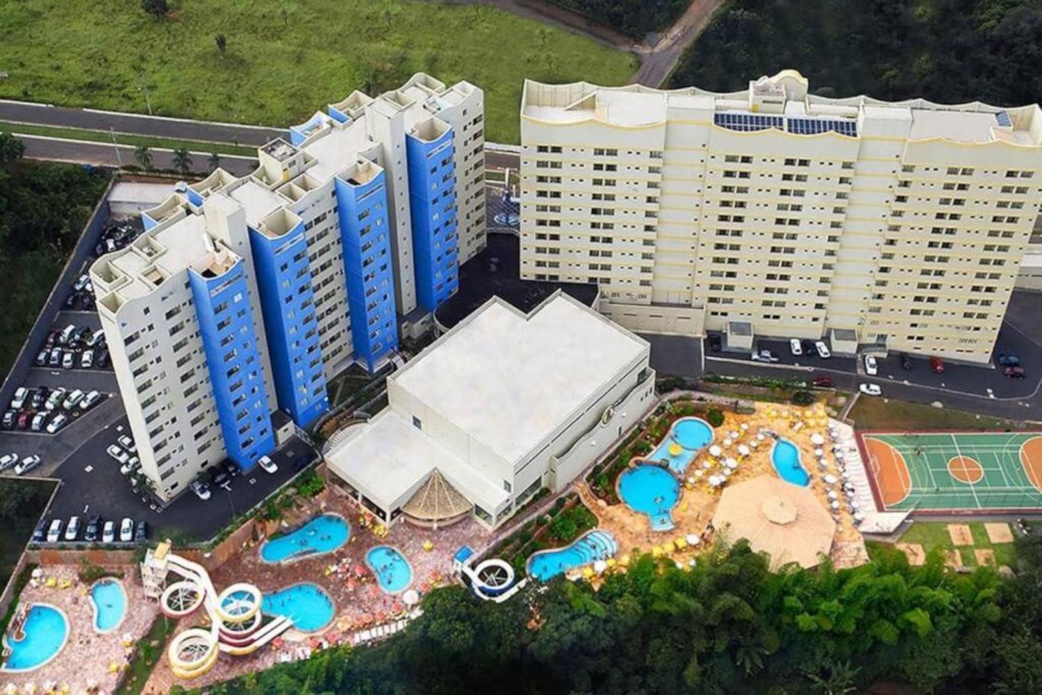 Caldas Novas, Golden Dolphin Grand Hotel, Quarto Sala Cozinha Aconchegante, Ap 361 Zewnętrze zdjęcie