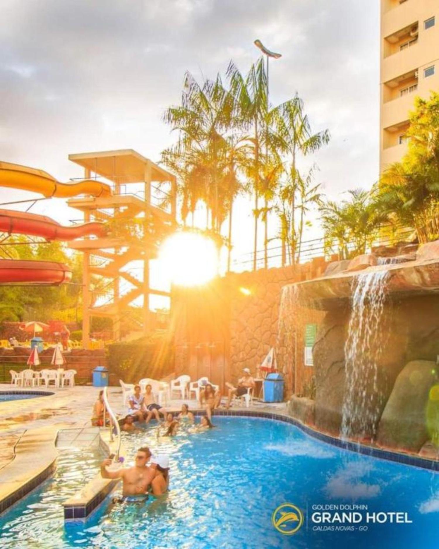 Caldas Novas, Golden Dolphin Grand Hotel, Quarto Sala Cozinha Aconchegante, Ap 361 Zewnętrze zdjęcie