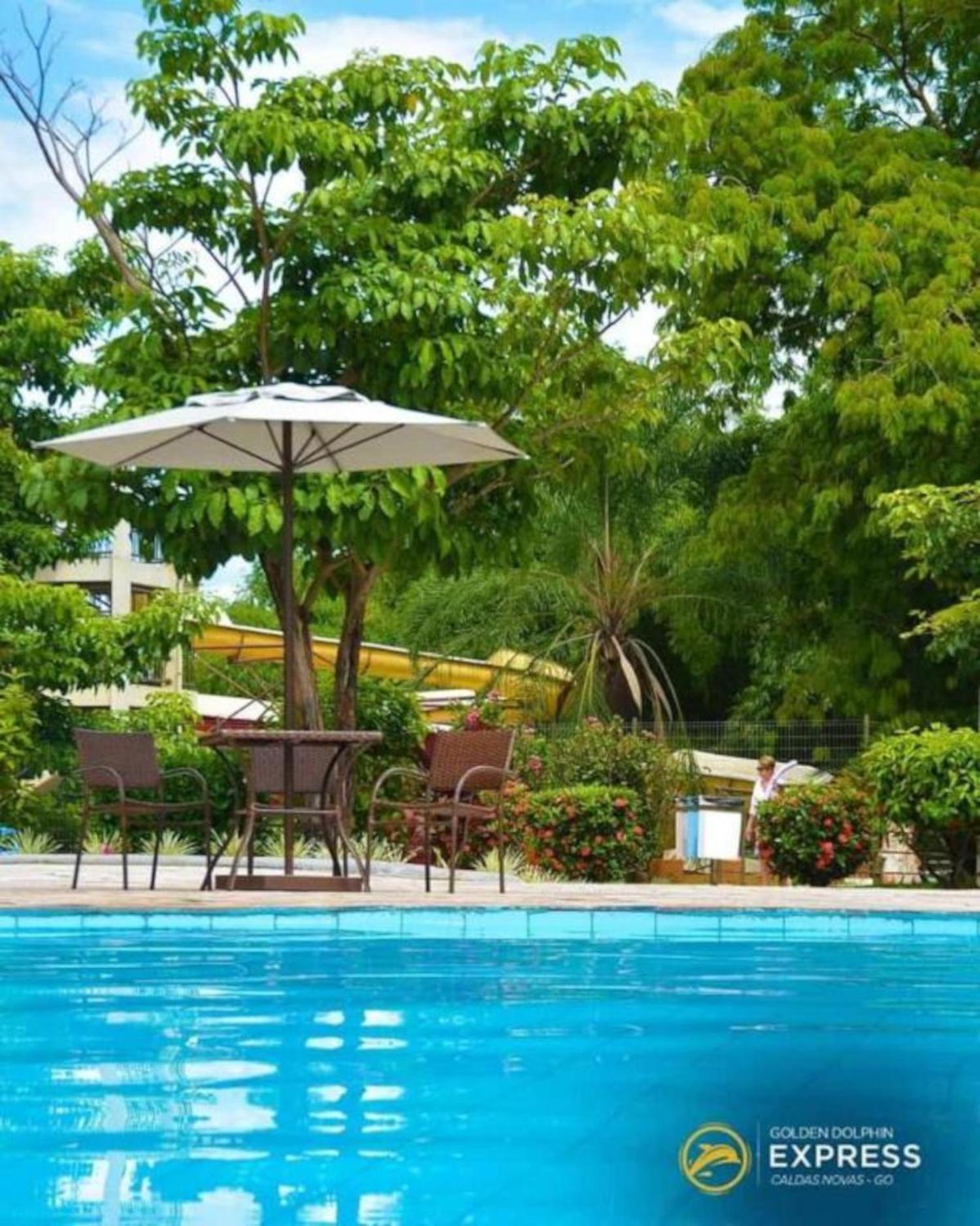 Caldas Novas, Golden Dolphin Grand Hotel, Quarto Sala Cozinha Aconchegante, Ap 361 Zewnętrze zdjęcie